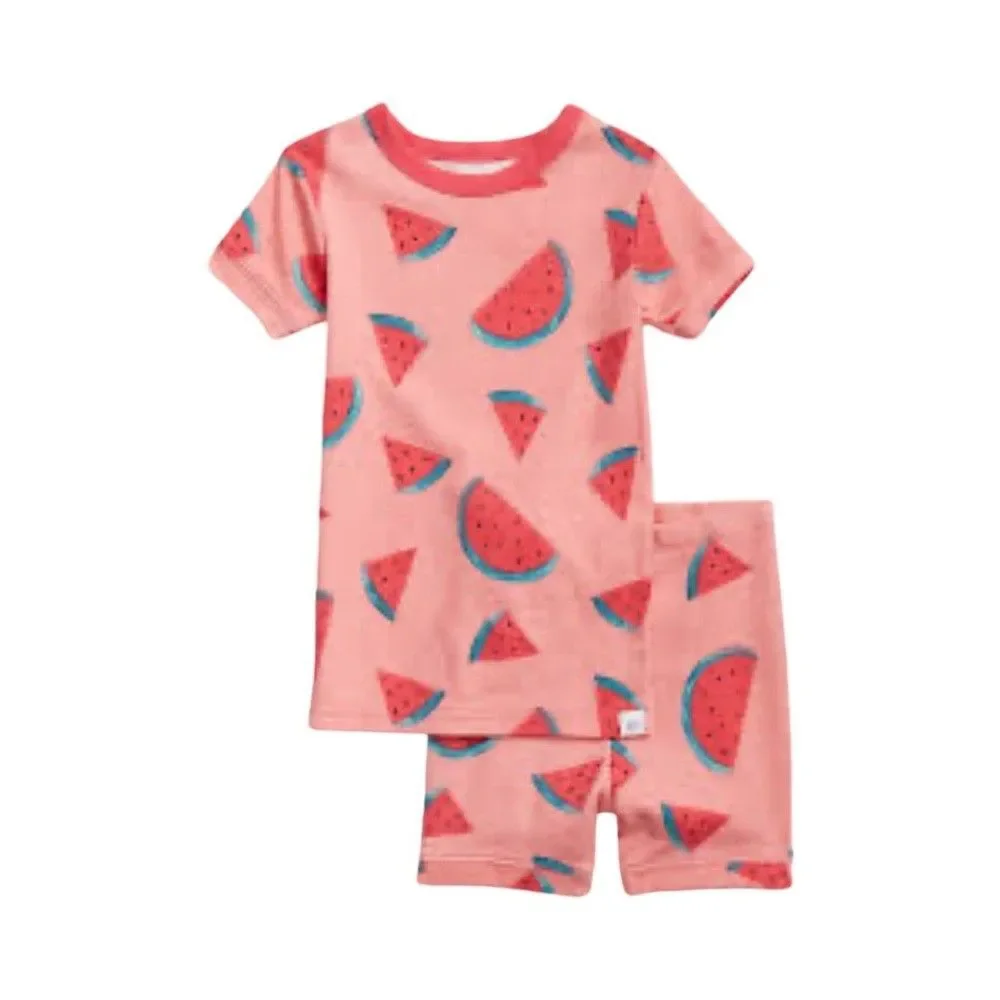 babyGap Watermelon girl pajama set 6-12 Months